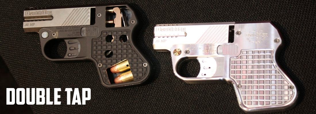 Heizer Defense Double Tap - double-barreled pistol for self-defense